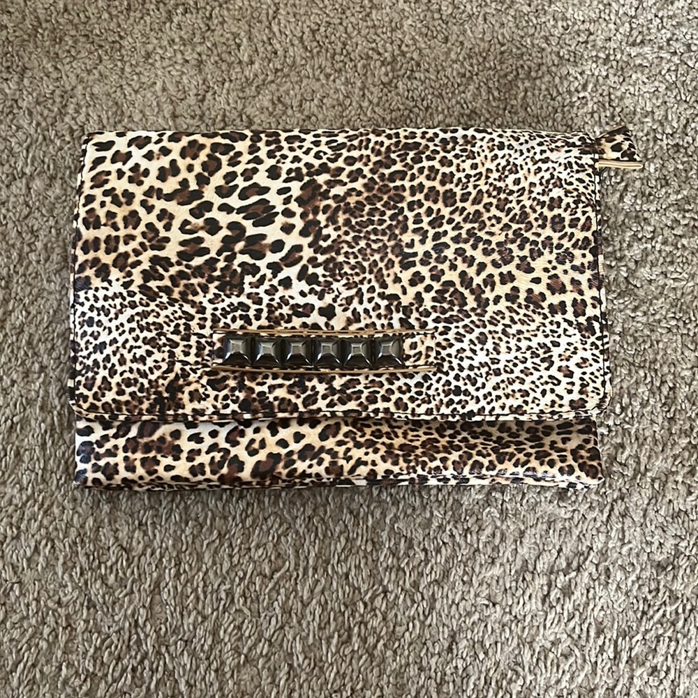 Leopard print bag